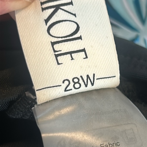 Hanna Nikole Black Floral One Piece Flowy Body Shaping Swimsuit Dress w/shorts - Picture 10 of 16